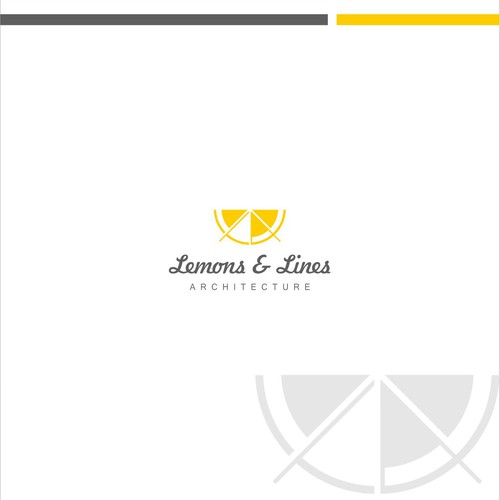 logo concept for lemons and lines