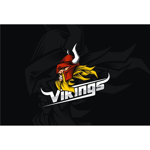 Forest Grove Vikings Baseball Logo