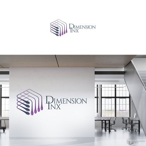 logo for dimension inx