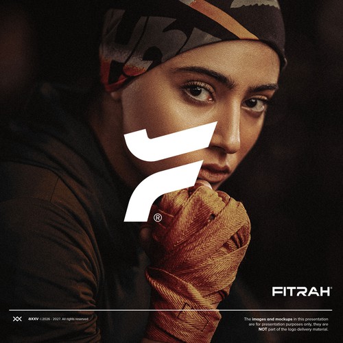 Fitrah - Modern Minimal Logo for Women-Focused Wellness Brand