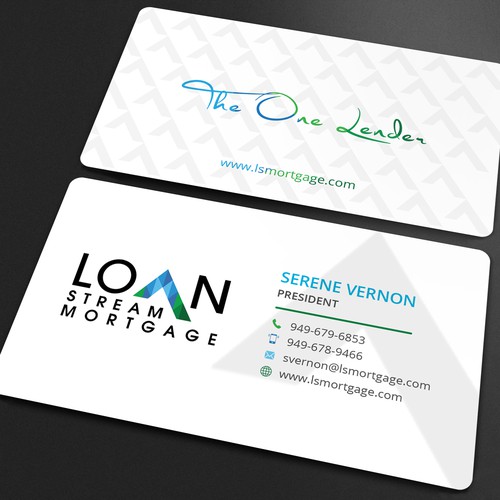 Loan Stream Mortgage Business Card