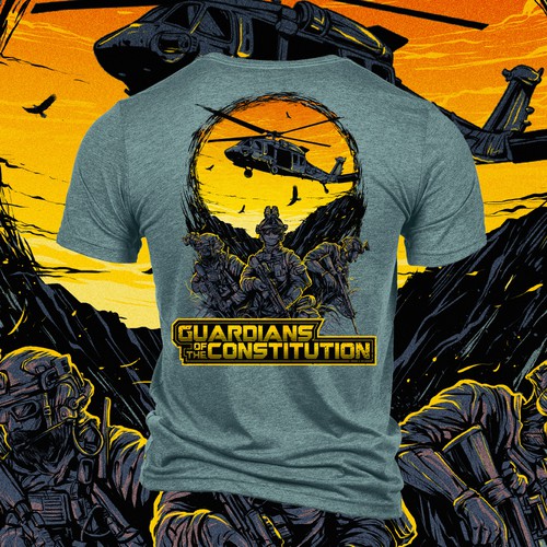"Guardians of the Constitution" Patriotic T-Shirt