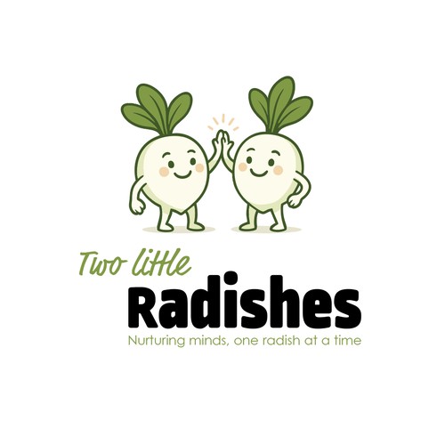 two little radishes