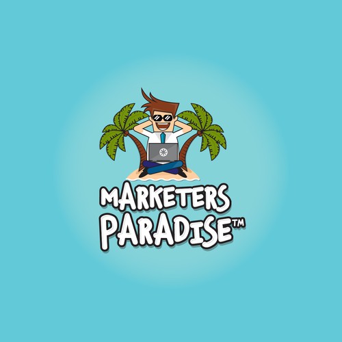 cartoon character logo