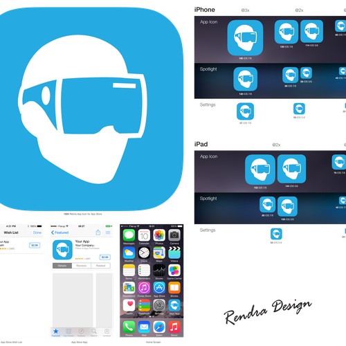 App Icon for Virtual Reality App