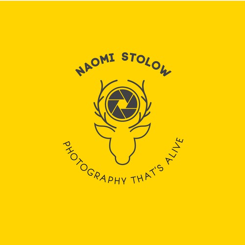 A wildlife photography logo concept