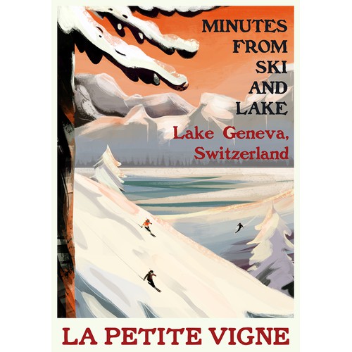 Vintage Ski Poster