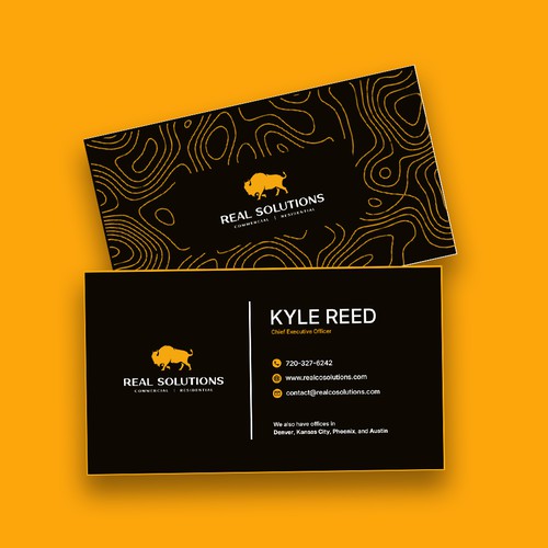 Business Card for a Construction Brand