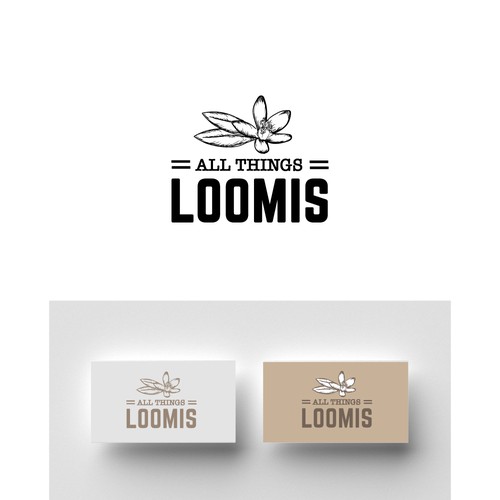 All Things Loomis Logo Design