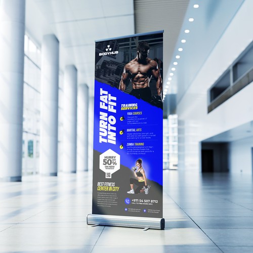 Pull Up Banner Ad