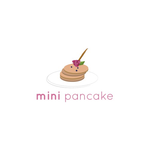 Mini pancake kiosk logo