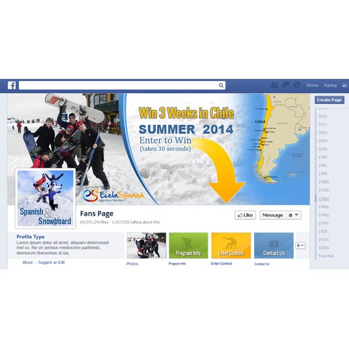 Fresh Facebook Cover Design For Travel