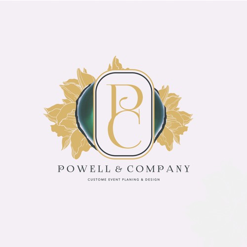 Luxury Wedding Planner Logo with Editorial Style