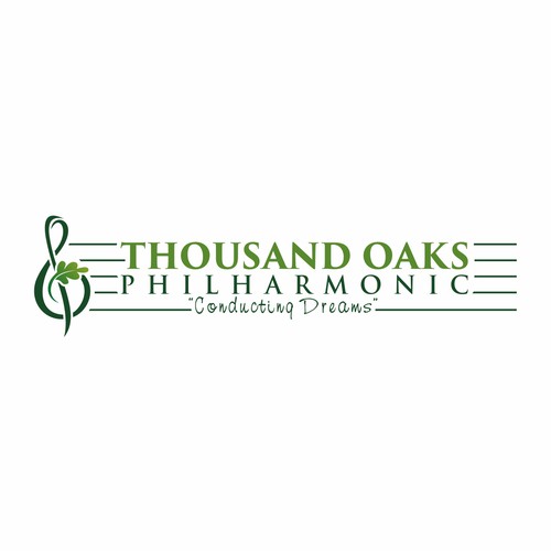 Thousand Oaks Philharmonic Logo Design