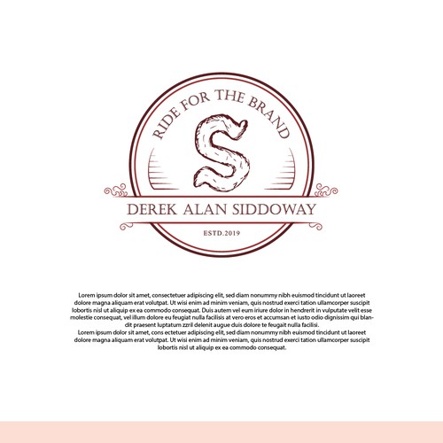 logo concept for Derek Alan Siddoway