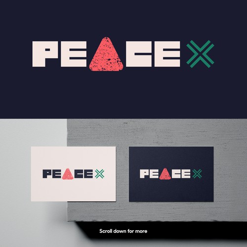 "PEACEx" logotype