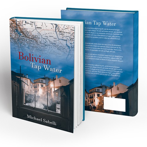 Book Cover Concept: Bolivian Tap Water