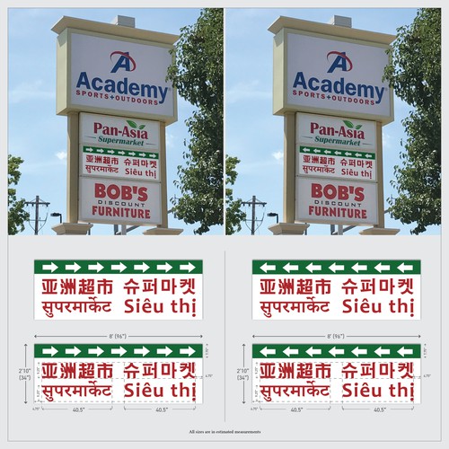 Signage Design for Asian Market