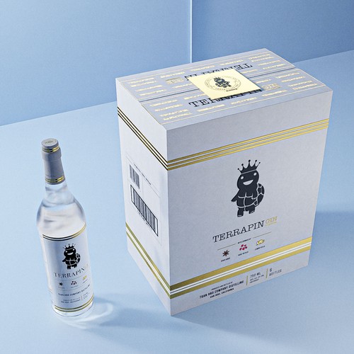 Box Design for Premium Gin
