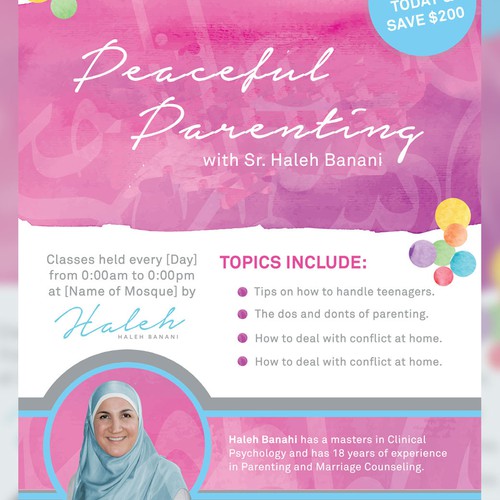 Poster for Peaceful Parenting