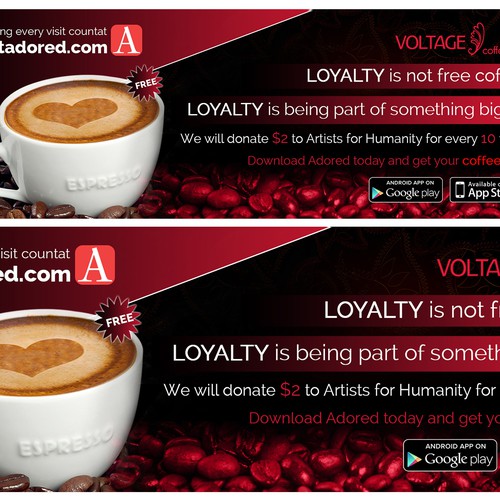 voltage coffee ADVT