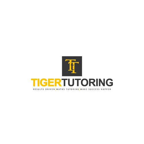 TT logo concept for Tiger Tutoring