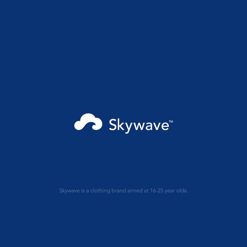 Logo concept for skywave