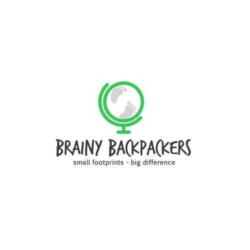 Logo Concept for Brainy Backpackers