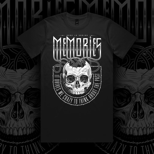 SKULL T SHIRT