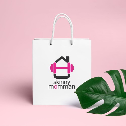 Skinny Momman Logo Mockup