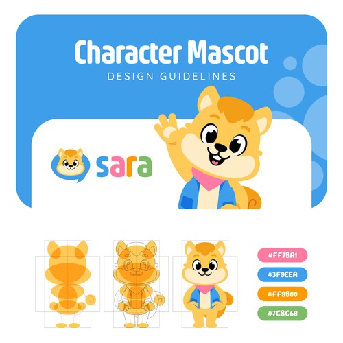 Sara Mascot Design