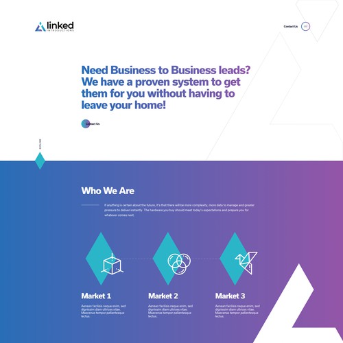 Linked Introductions landing page
