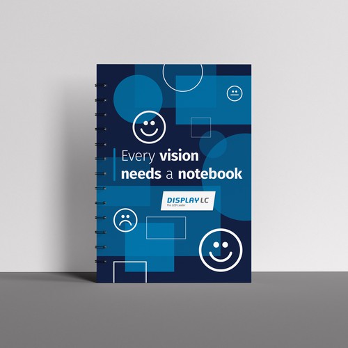 Sketchy Notebook Design for Tech Firm Client Gifts