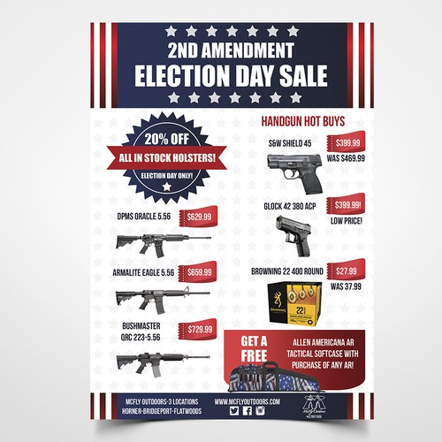 Election day sale
