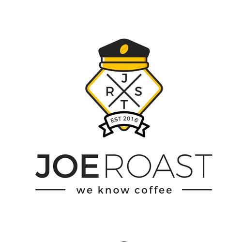 Hipster Logo design for Coffee Roaster