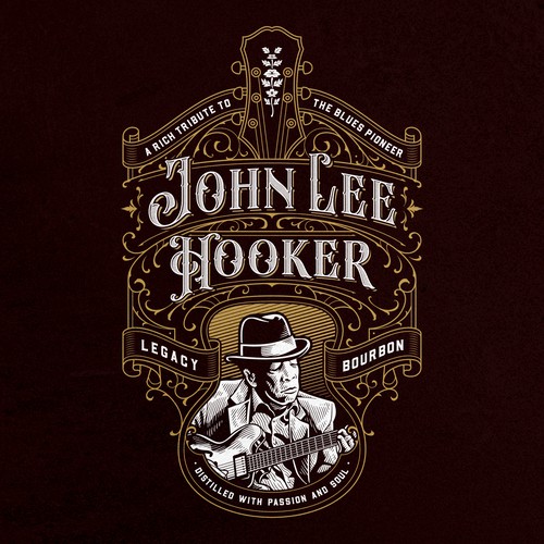 John Lee Hooker Legacy Bourbone