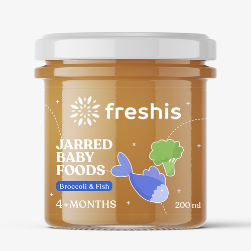 Label Design for Organic Baby Food