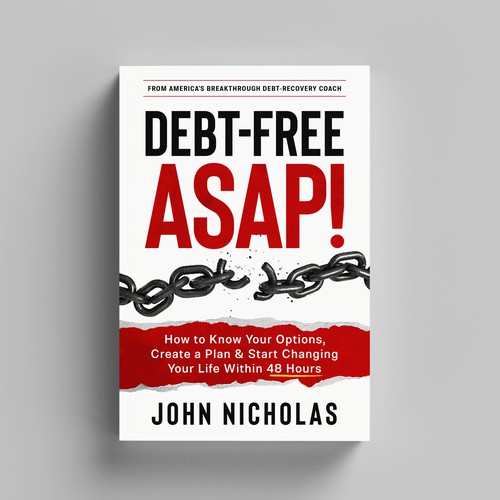 Book cover about getting out of Debt