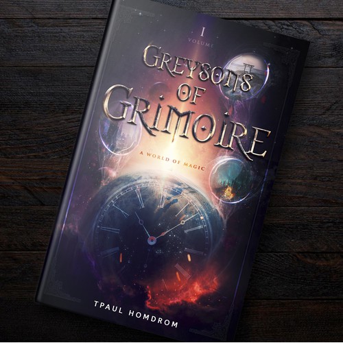 "Greysons of Grimoire" Artwork (Fantasy Novel)