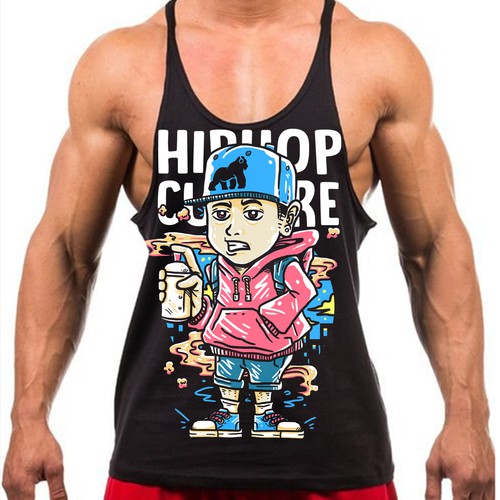 hiphop culture tshirt design