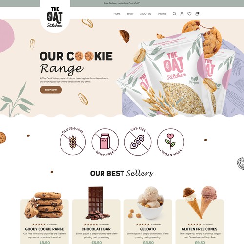 The Oat kitchen - Vegan Gluten free , fresh modern and easy to use
