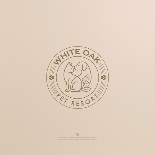 White Oak Pet Resort logo
