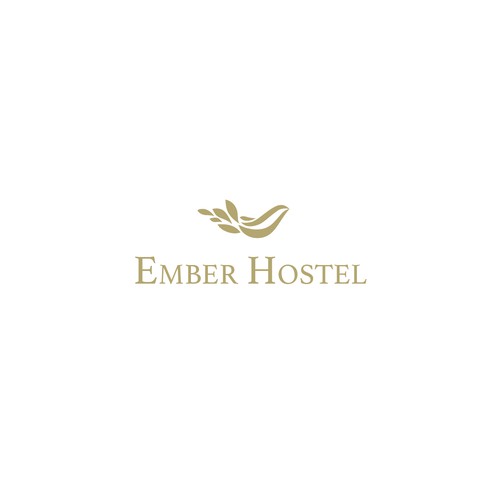 logo concept for Ember Hostel