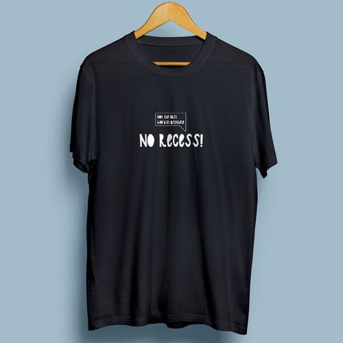 T-shirt slogan design