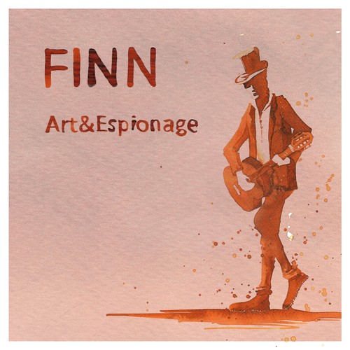 Create an album cover for Finn's new album - "Art&Espionage" (Preview @ www.artandespionage.com)
