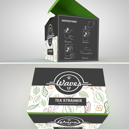 Tea Strainer Product Box