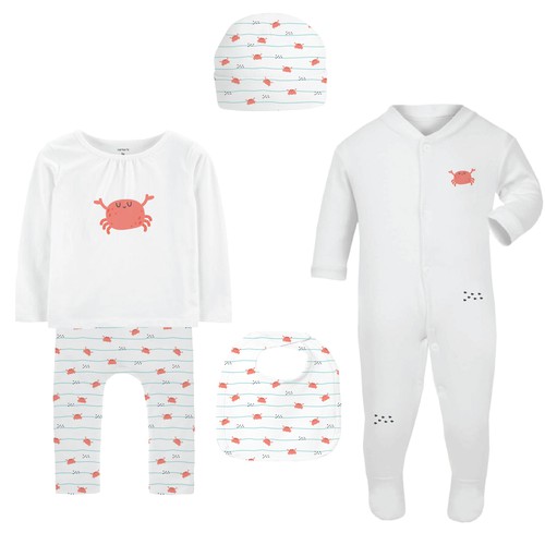 Pattern design for "sea collection"