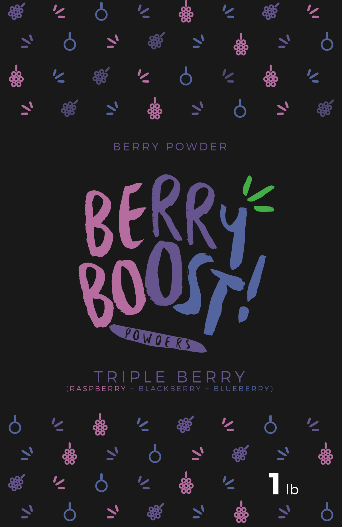 BerryBoost Product packaging