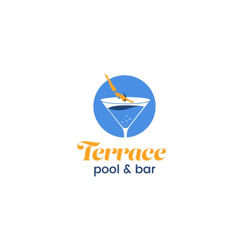 Terrace pool & bar