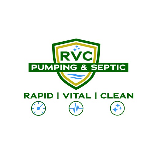 Logo for a pumping and septic business